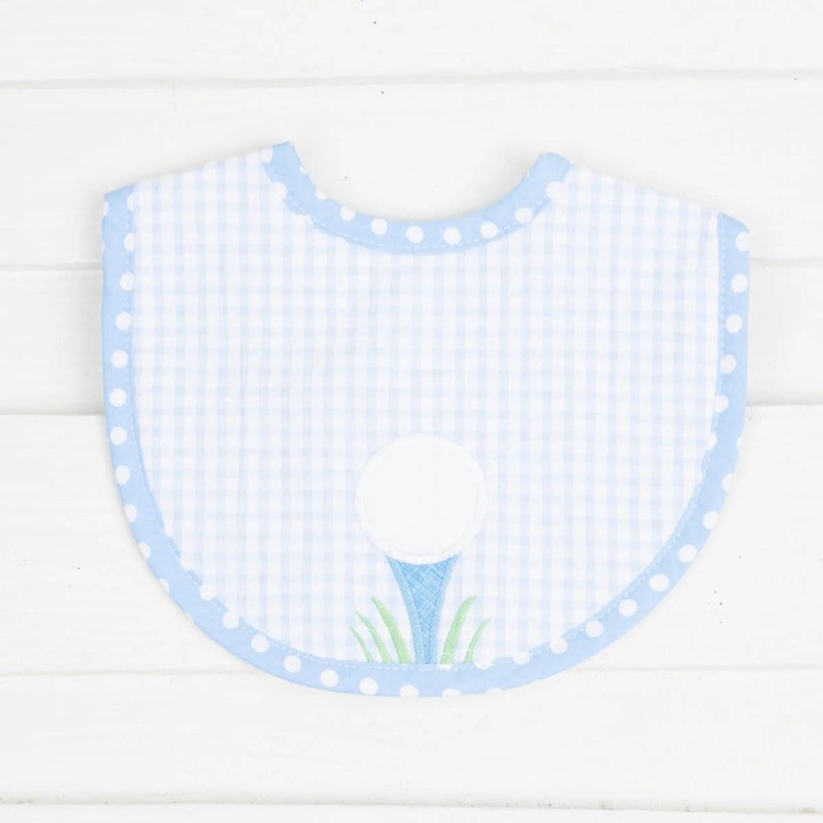 Applique Round Bib - Image 5