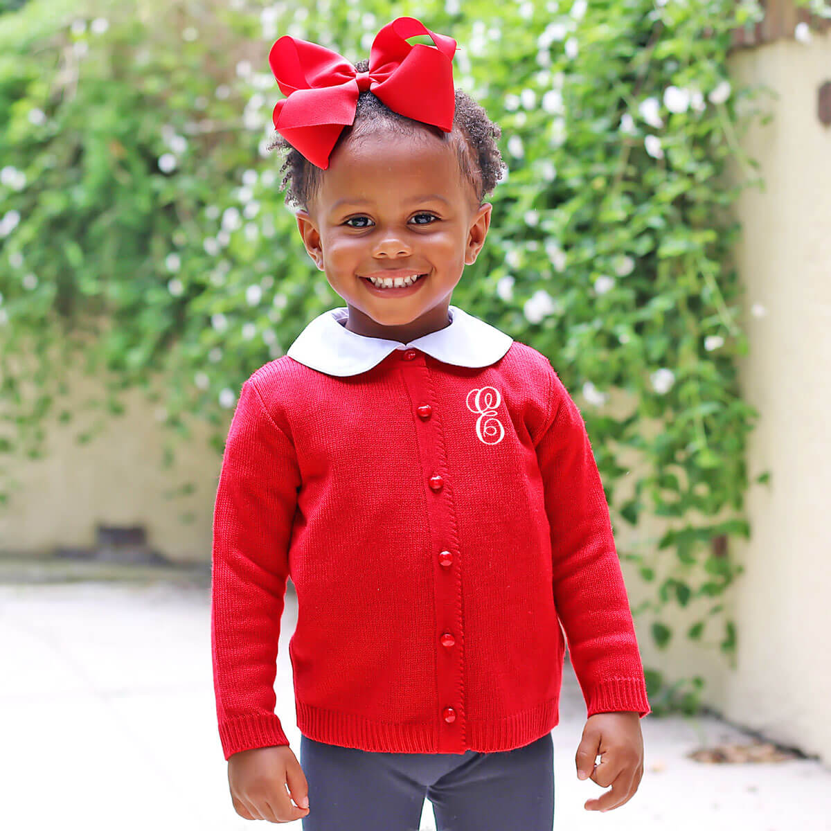 Girls Long Sleeve Undershirt White - Image 8