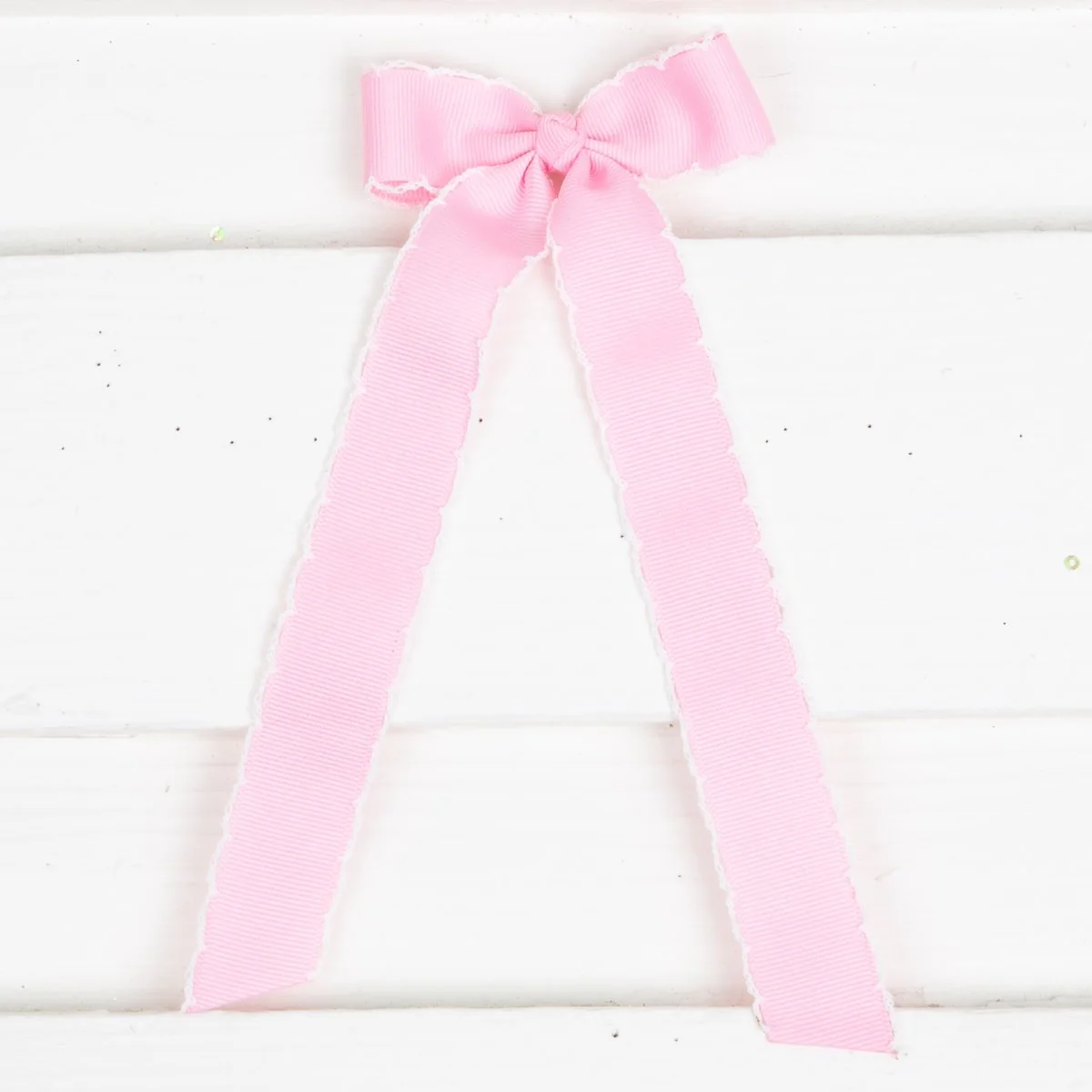 Mini Grosgrain Moonstitch Bow Streamer - Image 6