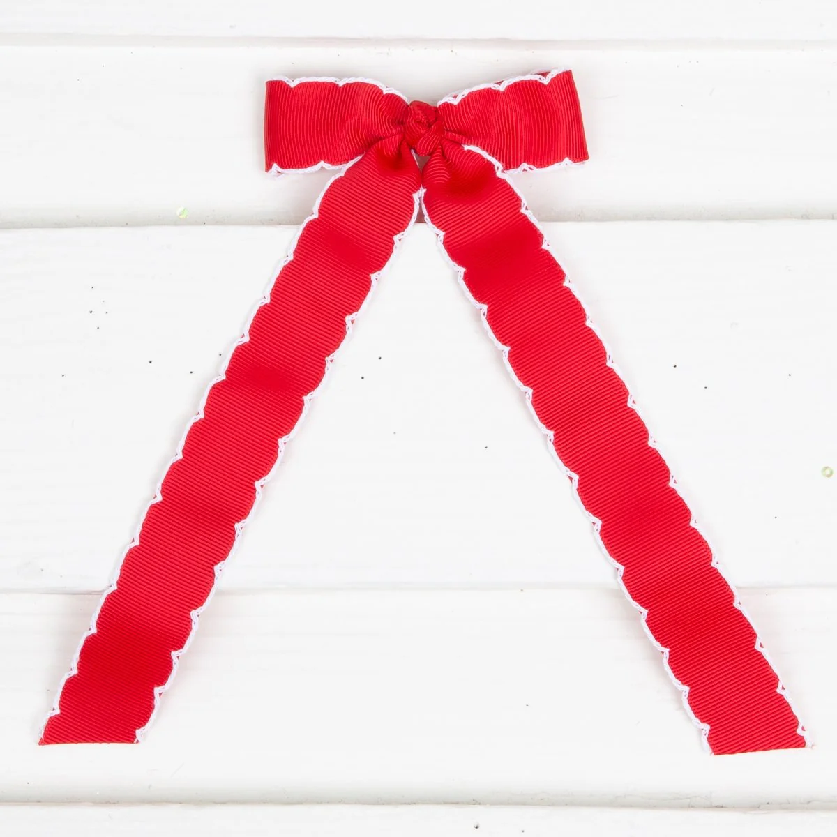Mini Grosgrain Moonstitch Bow Streamer - Image 7