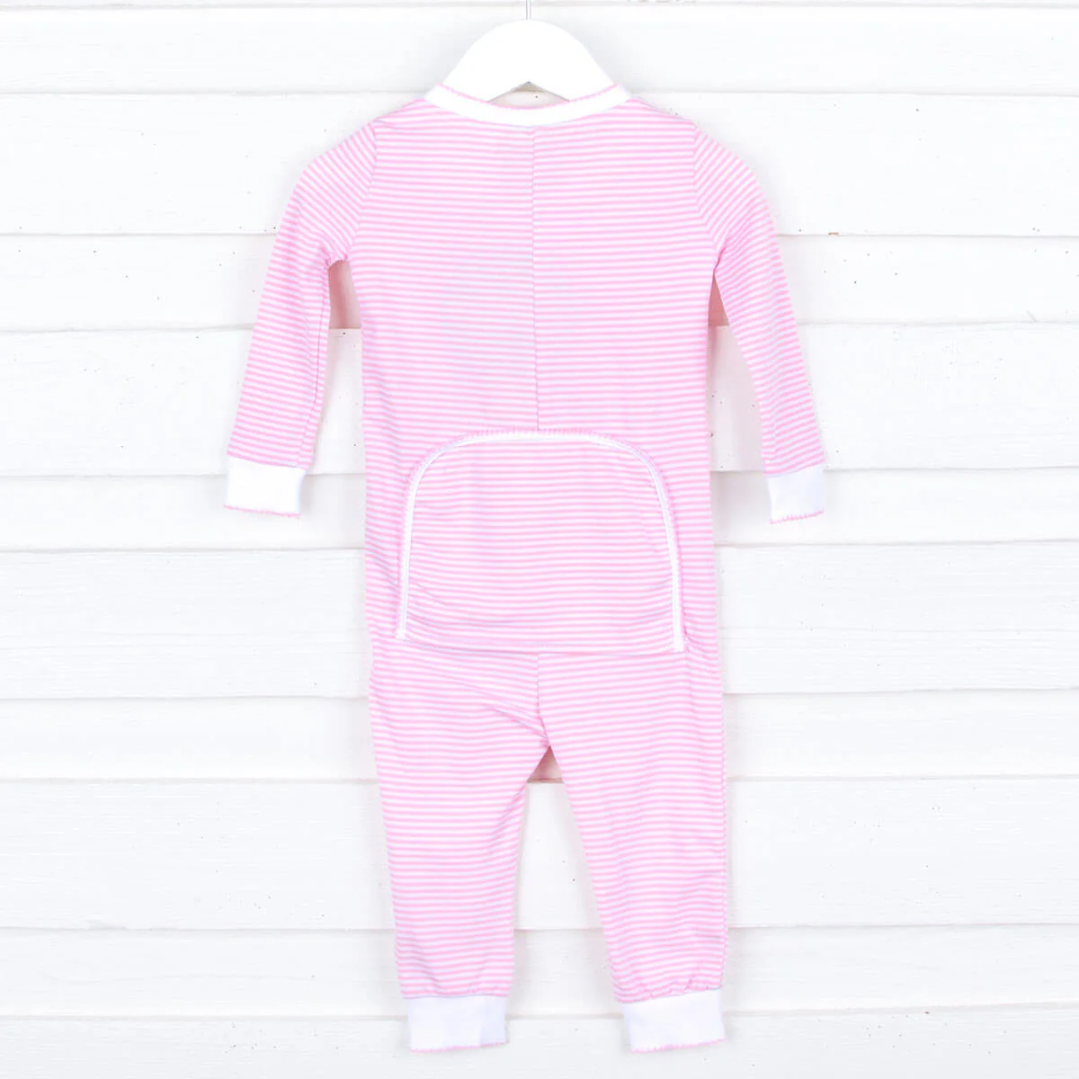 Pink Stripe Zip Sleeper - Image 7