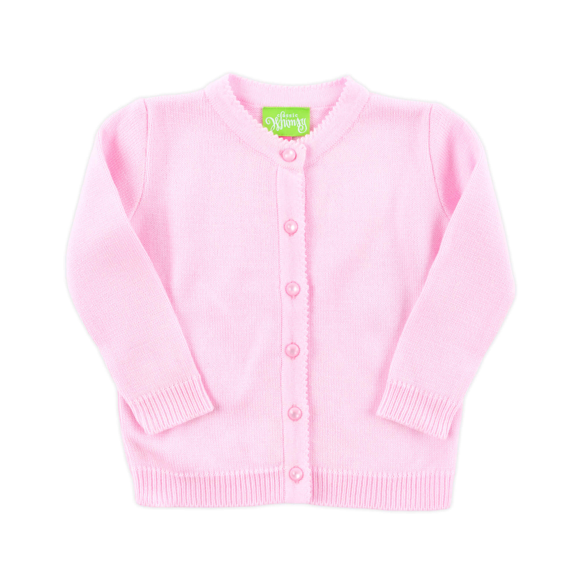 Button Up Sweater Pink - Image 10