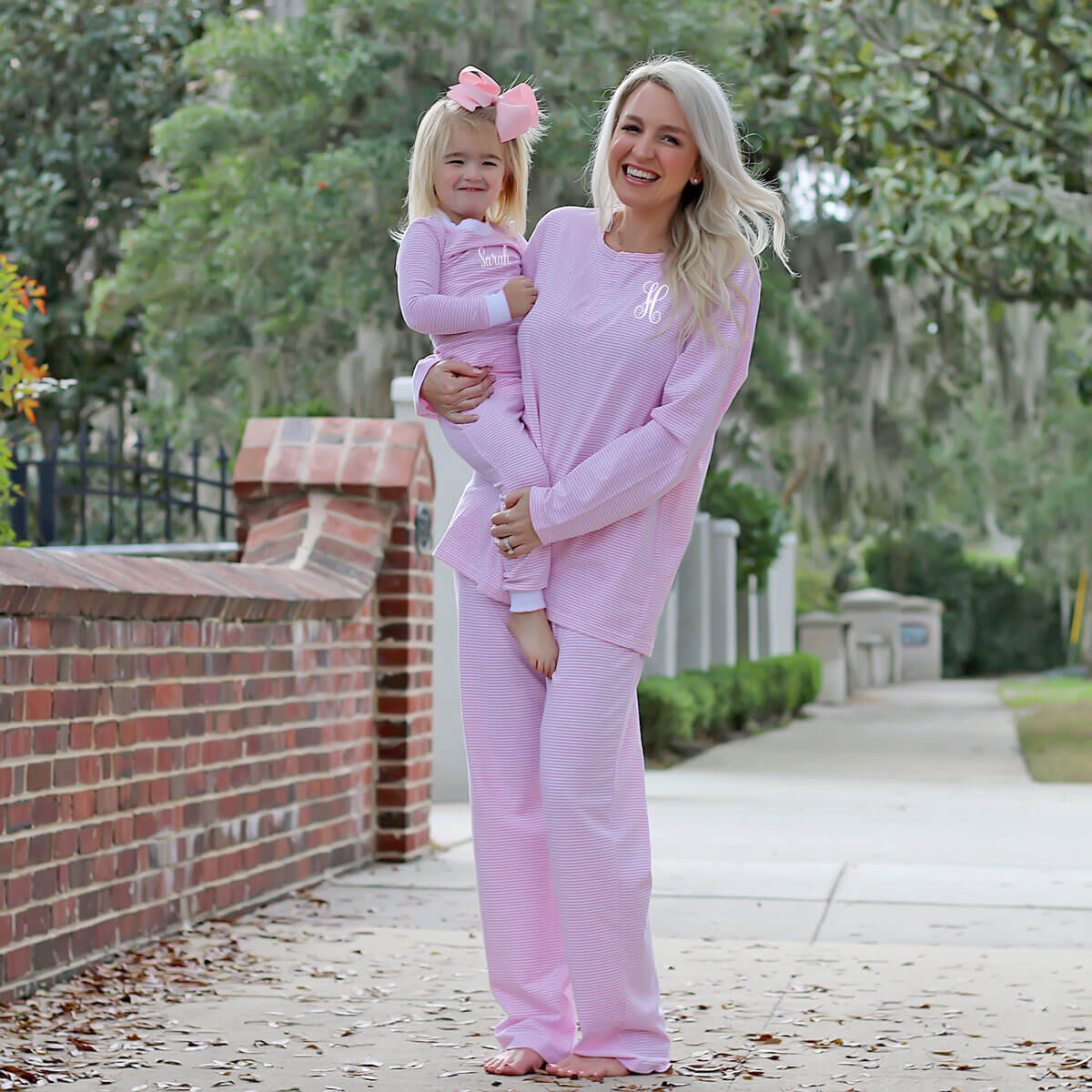 Pink Stripe Pajamas - Image 7