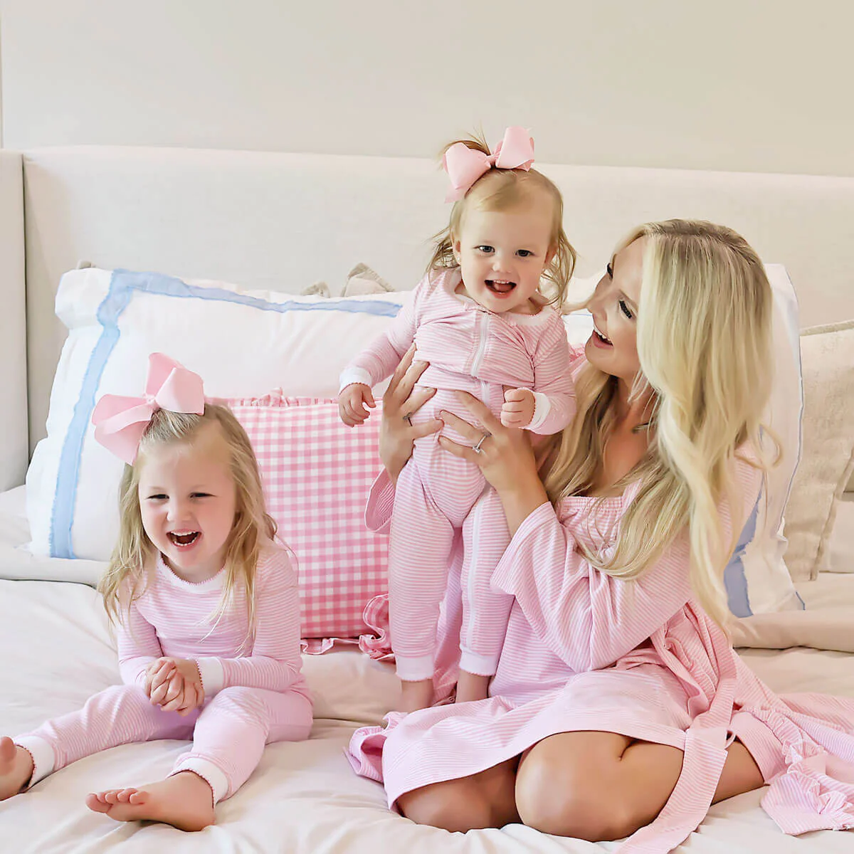 Pink Stripe Zip Sleeper - Image 8