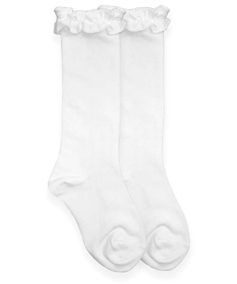 Ruffle Knee High Socks - Image 5