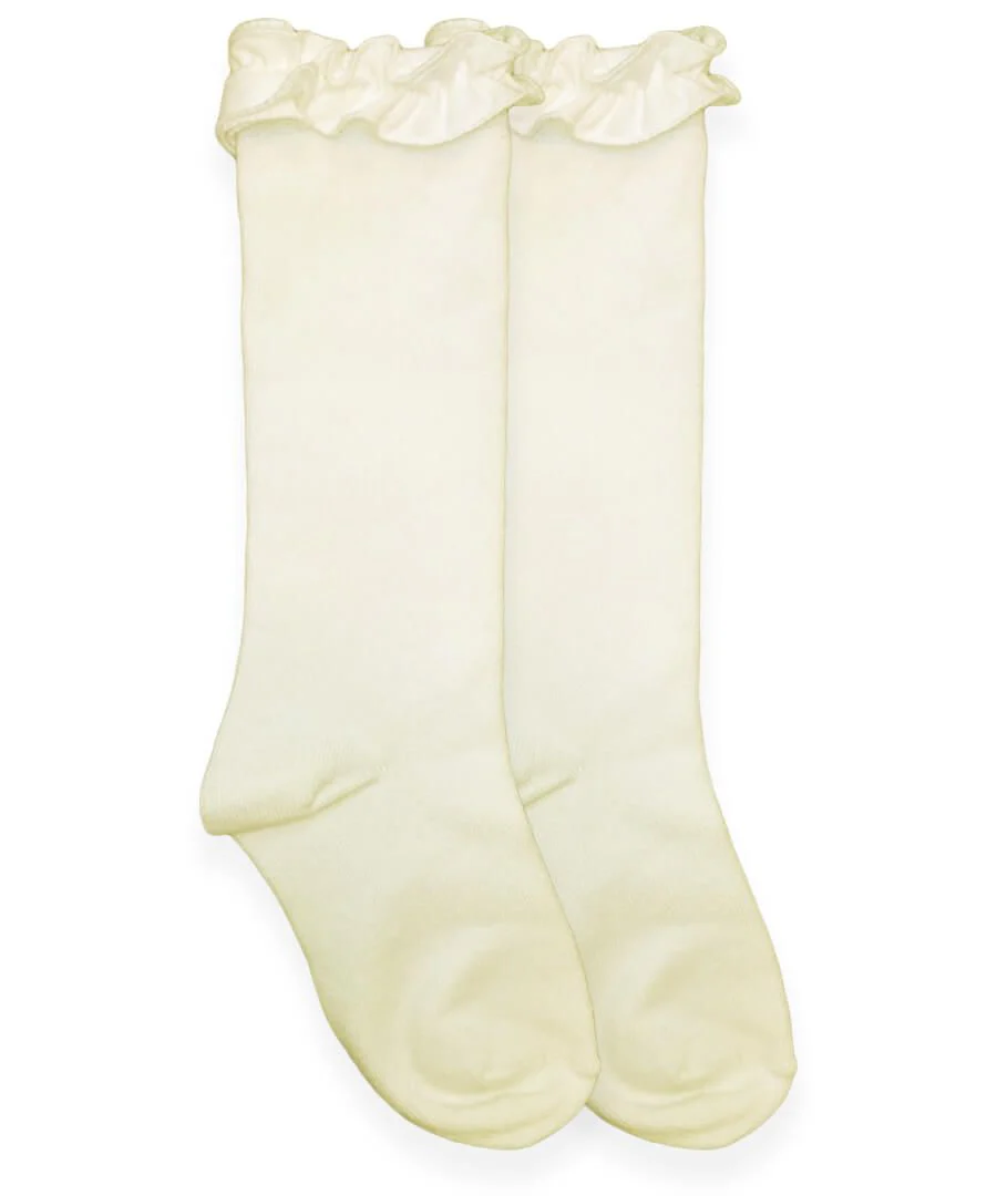 Ruffle Knee High Socks - Image 6