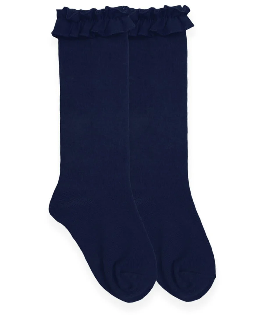 Ruffle Knee High Socks - Image 7