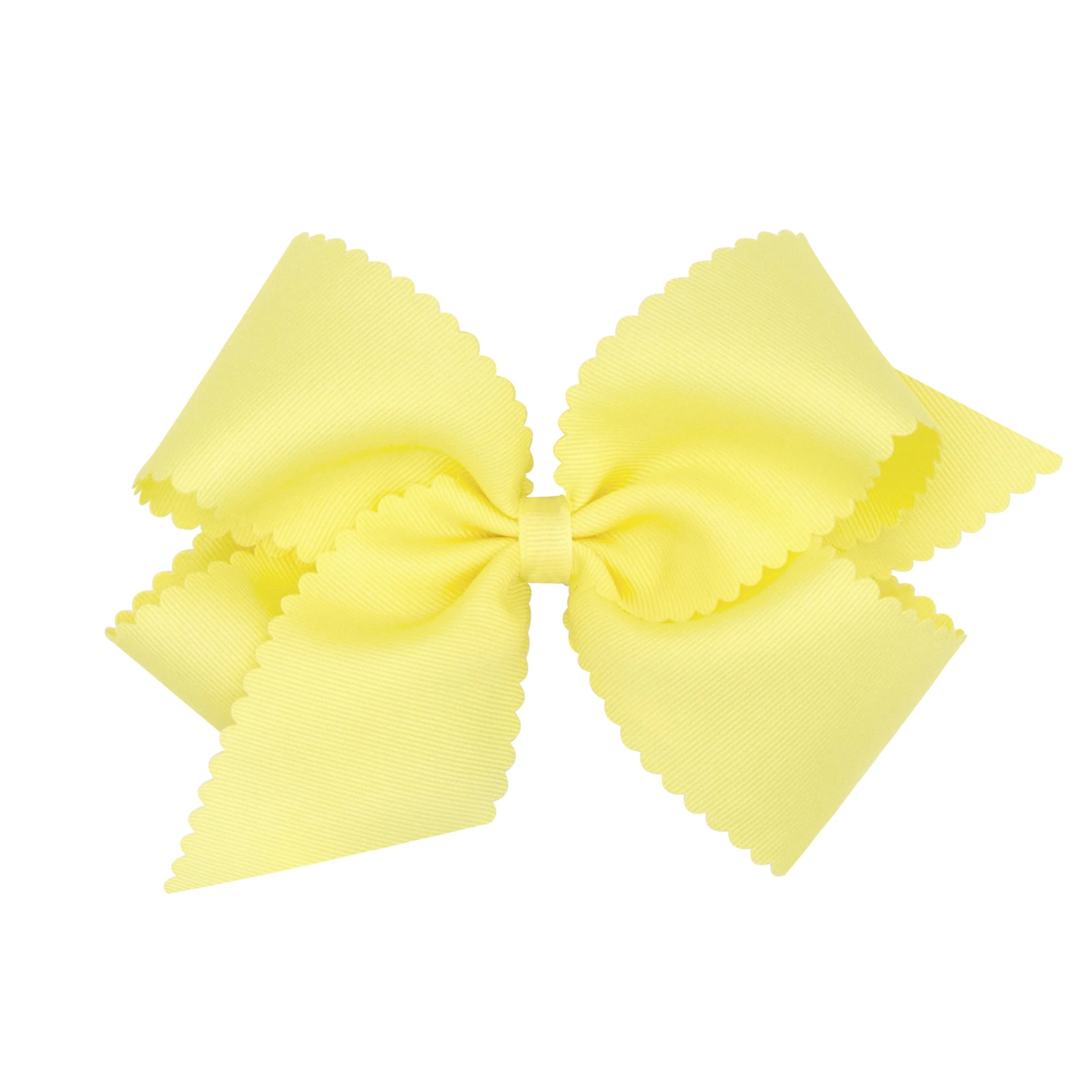 Scalloped Edge Grosgrain Bow - Image 8