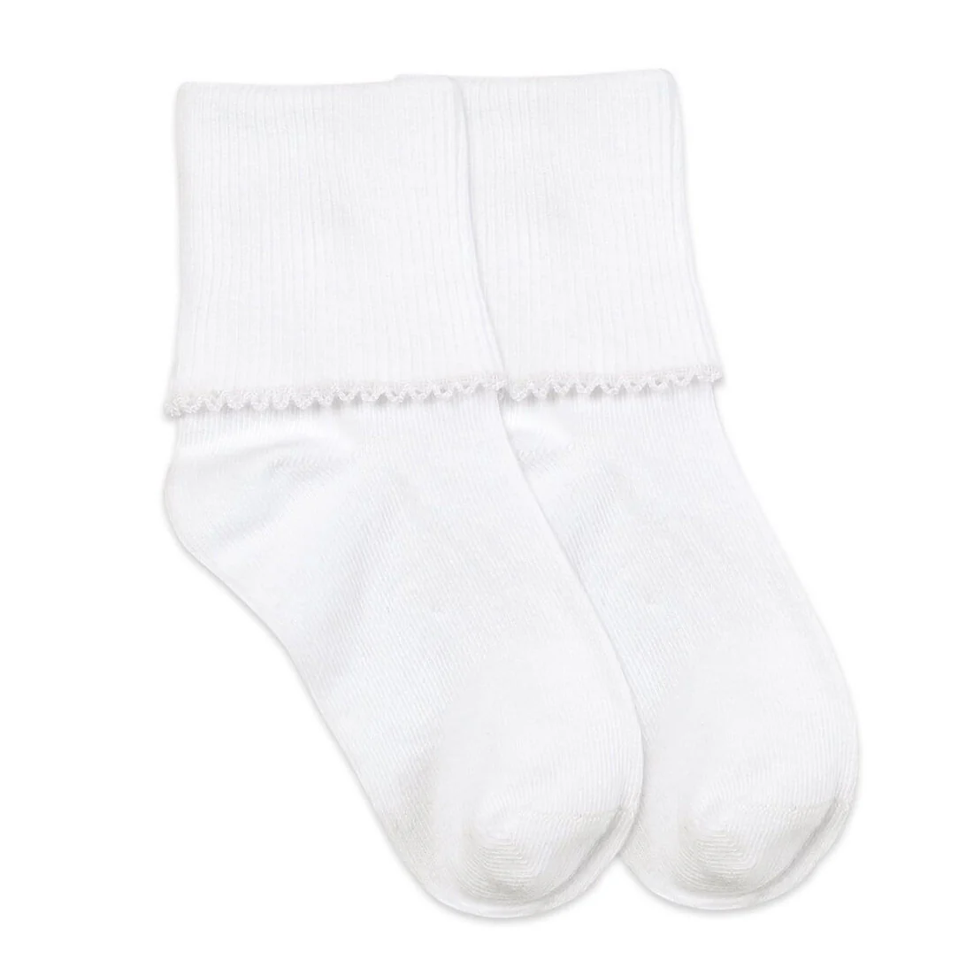 Smooth Toe Tatted Edge Turn Cuff Socks - Image 3