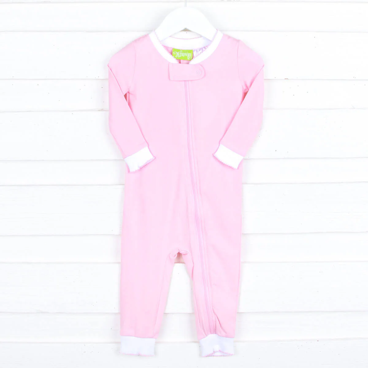 Solid Zip Sleeper Pink - Image 3
