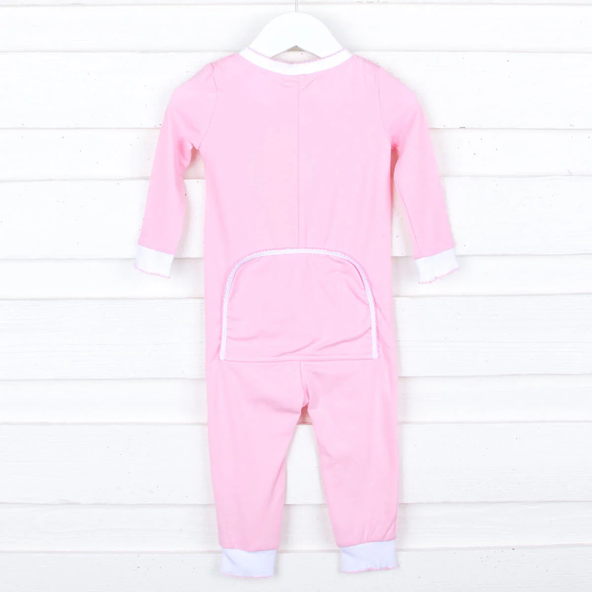 Solid Zip Sleeper Pink - Image 4