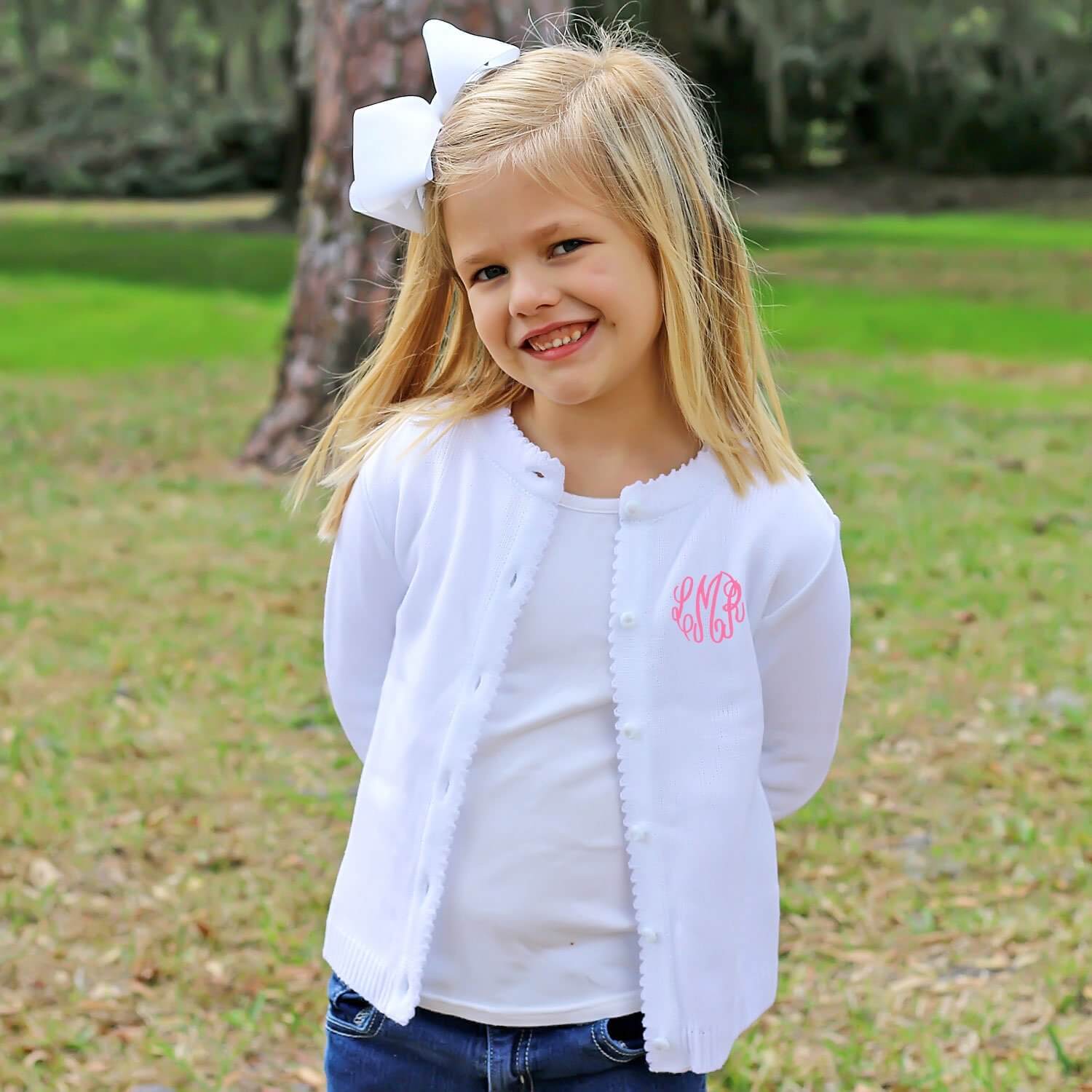 White Button Up Sweater - Image 12