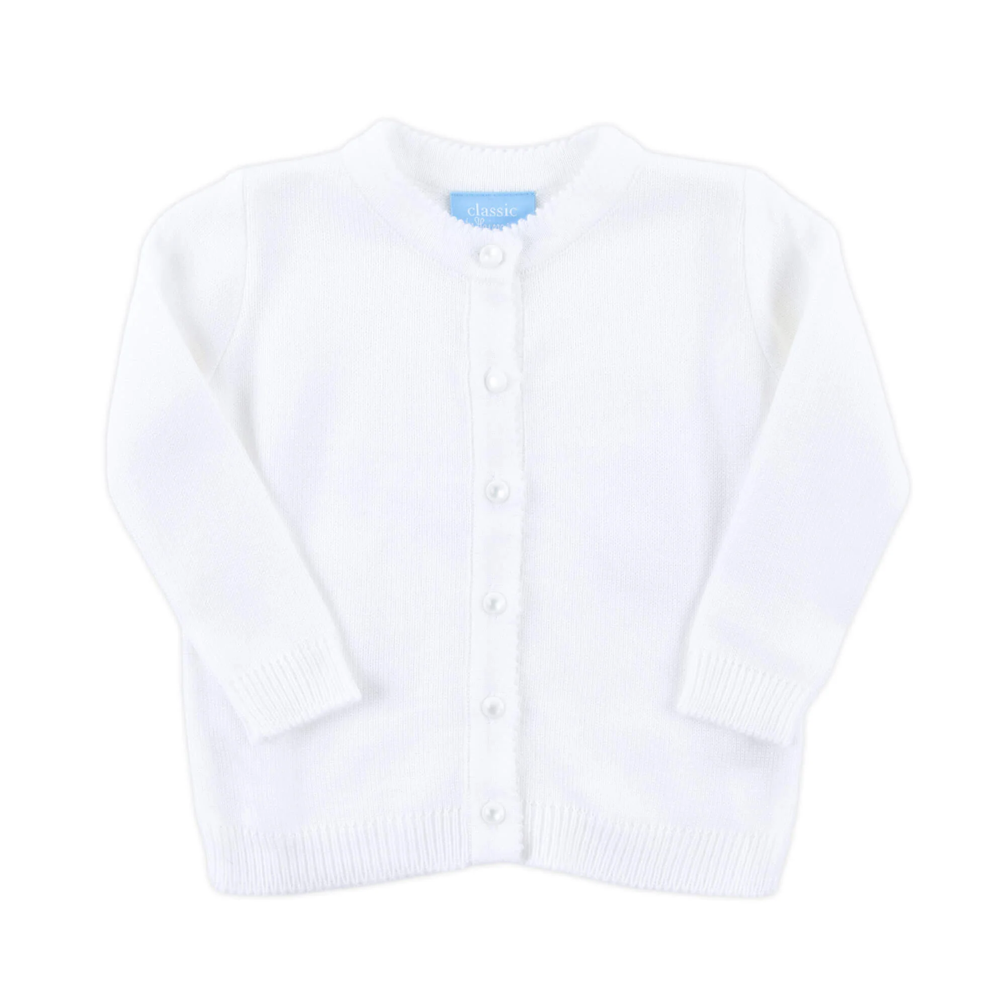 White Button Up Sweater - Image 4