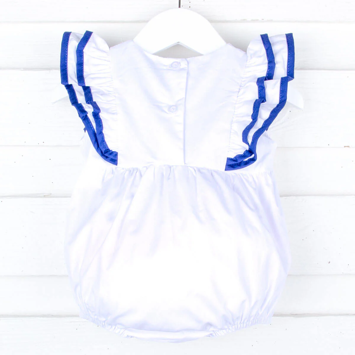 White & Royal Blue Alice Bubble - Image 3