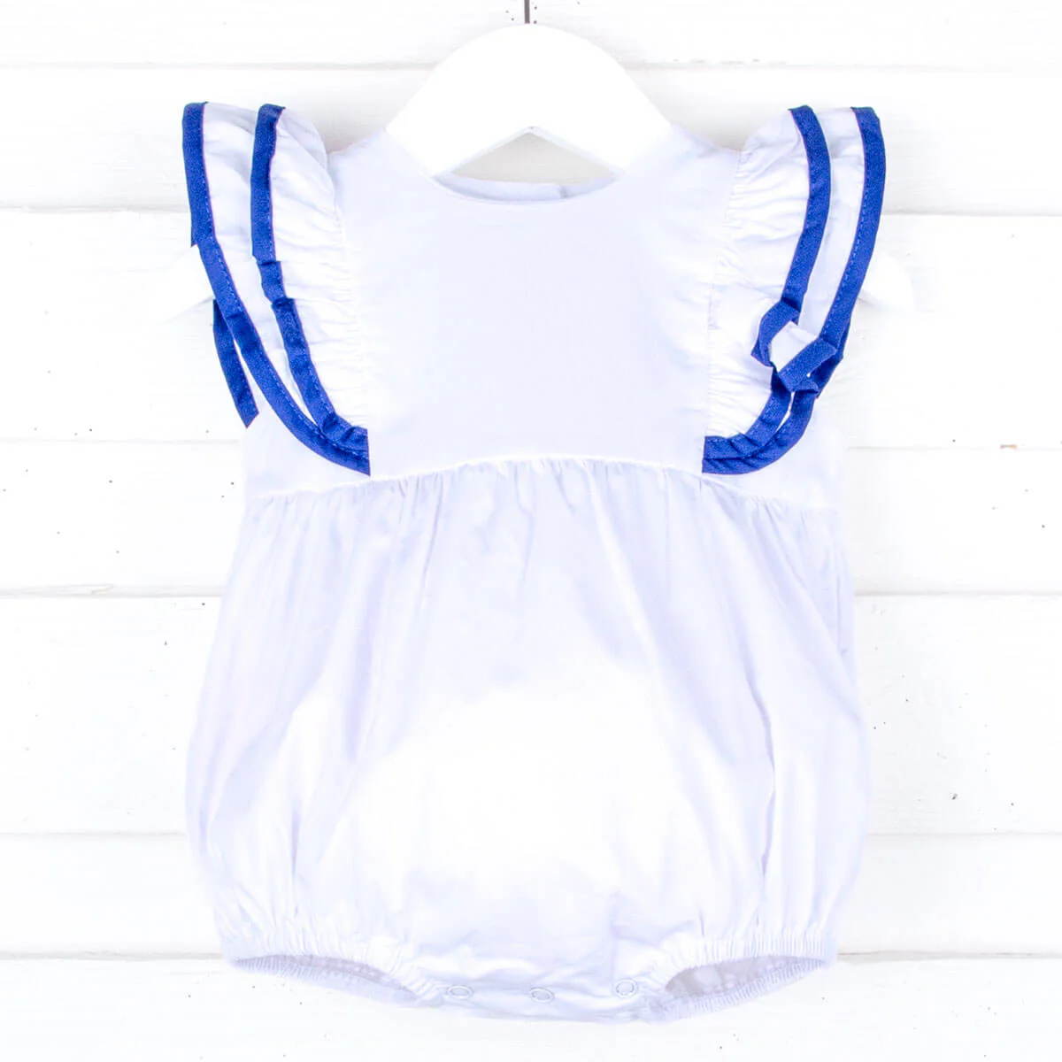 White & Royal Blue Alice Bubble - Image 6